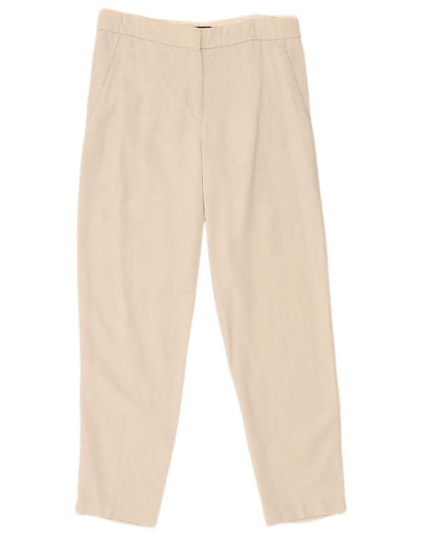 Calvin Klein Womens Tapered Chino Trousers US 4 Small W30 L27 Beige