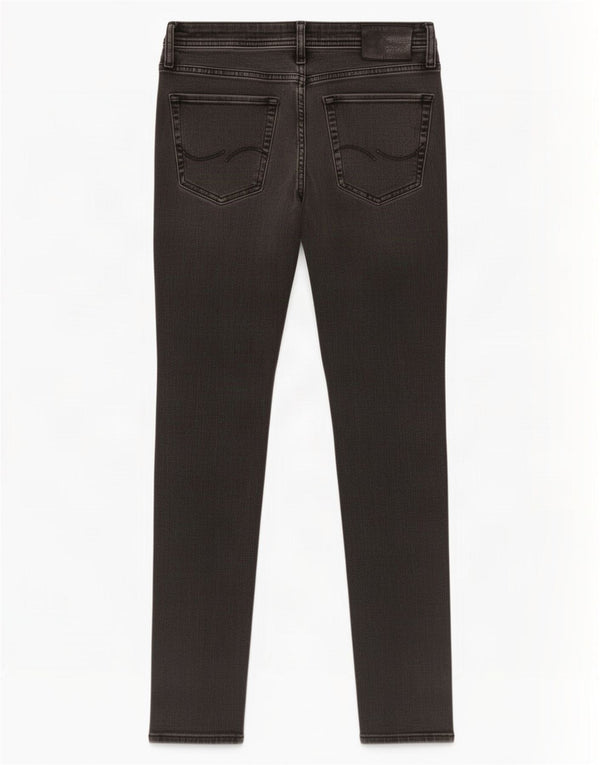 Jack & Jones Mens Liam Slim Jeans W30 L32 Grey Cotton