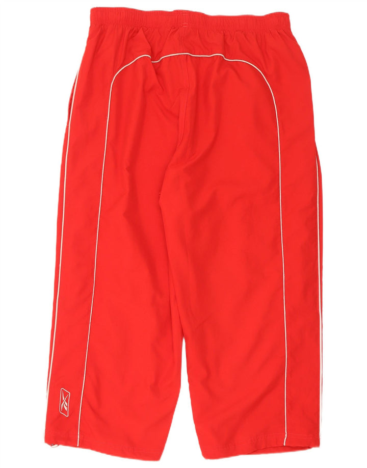 Reebok muške Capri trenirke XL crvene, poliester