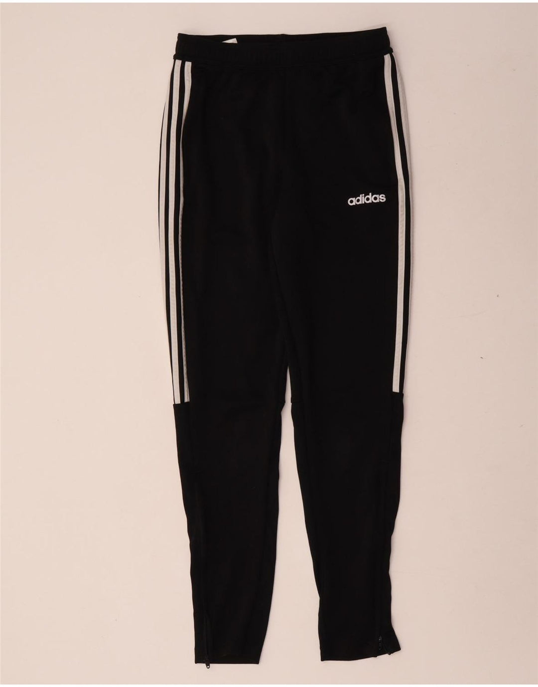 Adidas muške Aeroready hlače za trenirku Male crne poliesterske hlače