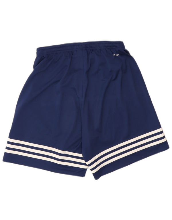 Adidas Mens Climalite Sport Shorts Small  Navy Blue Polyester