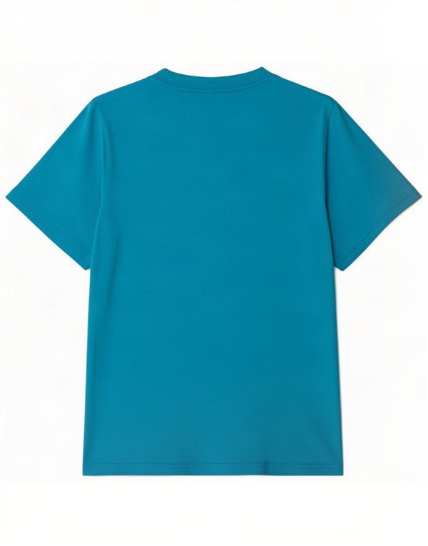 Nike Boys Graphic T-Shirt Top 10-11 Years Medium Blue Pamuk