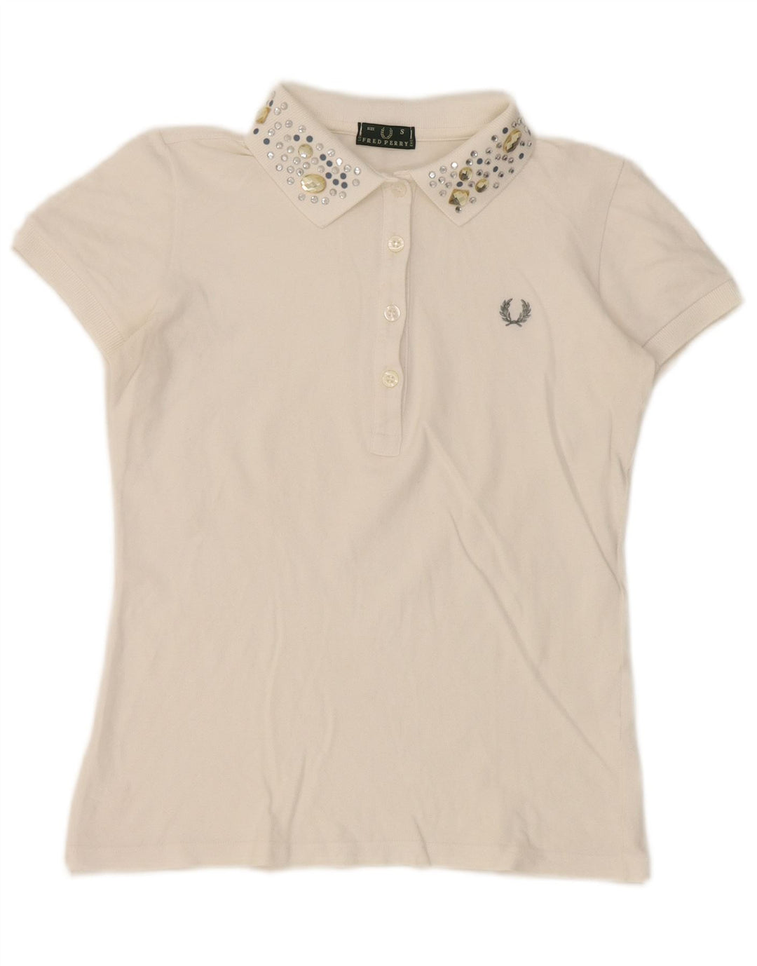 Fred Perry ženska polo majica UK 10 mala bijela