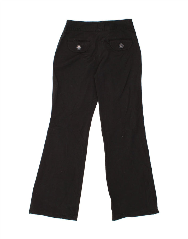 MOSSIMO Womens Stretch Bootcut Chino Trousers US 2 XS W25 L30 Black Vintage Mossimo and Second-Hand Mossimo from Messina Hembry 
