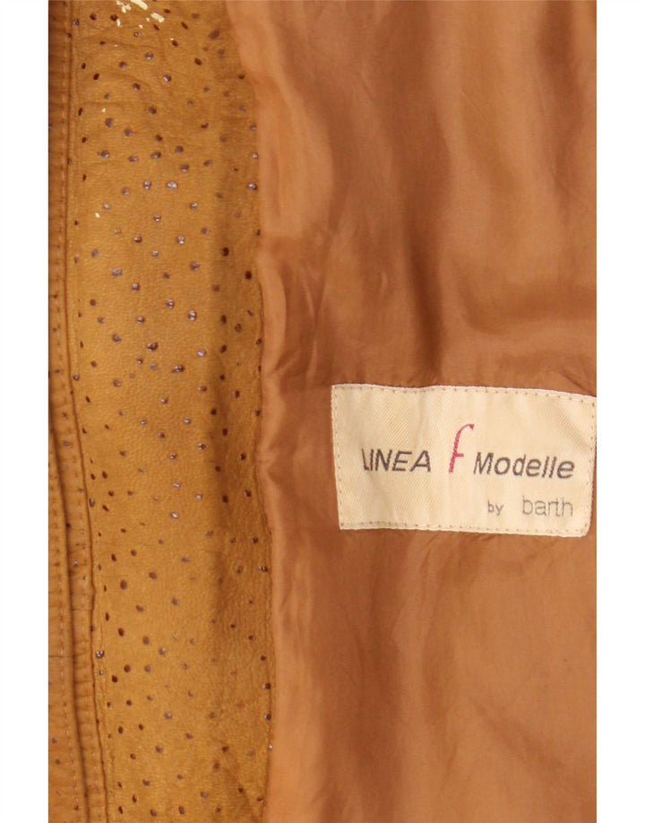 Barth ženski kaput od antilop kože UK 16 velika smeđa koža