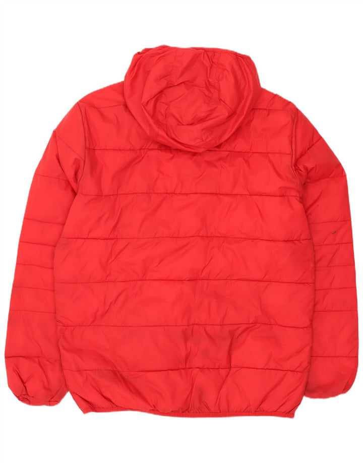 JACK & JONES Muška podstavljena jakna s kapuljačom UK 40 velika crvena