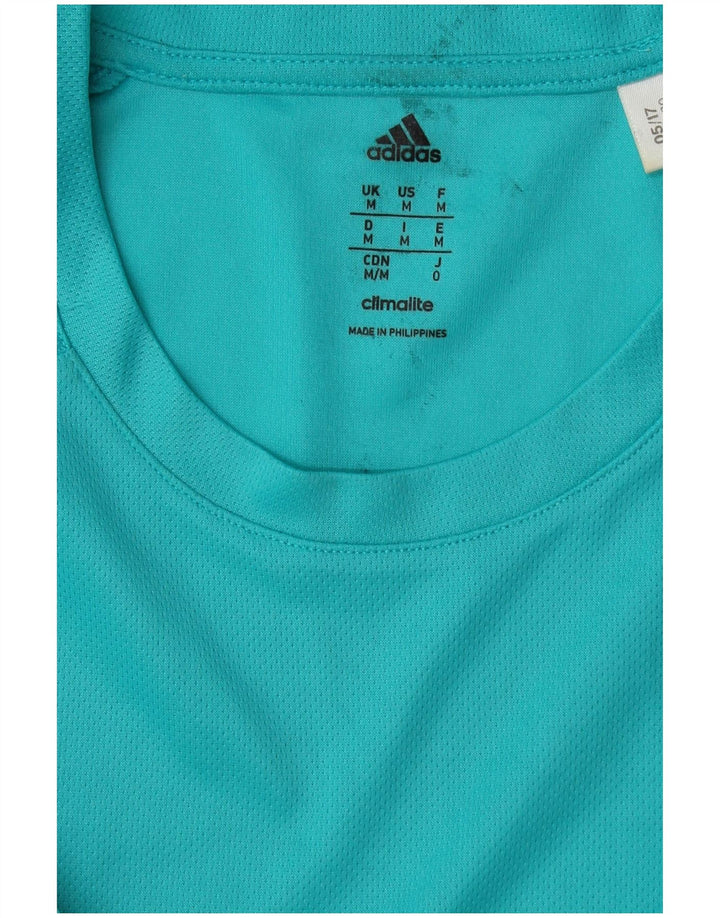 Adidas muška Climalite majica srednje tirkizne boje