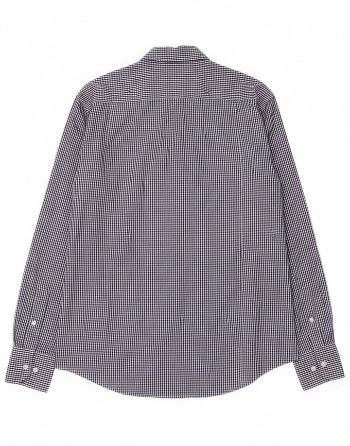 Kappa muška košulja srednje plave boje gingham pamuka