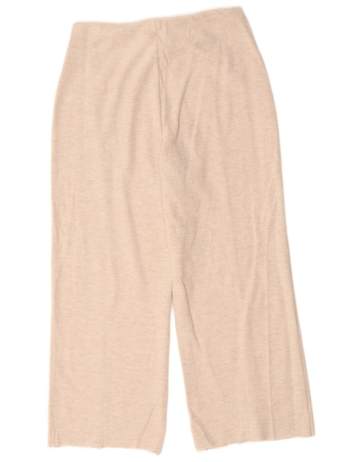 Zara ženske široke hlače od trenirke UK 12 srednje bež