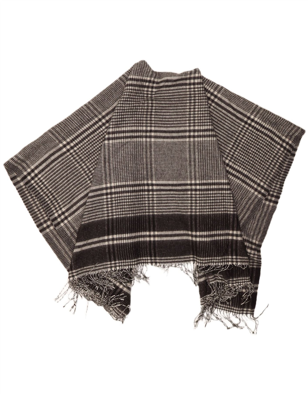 Marks & Spencer, ženski džemper s ogrtačem, jedna veličina, crna houndstooth
