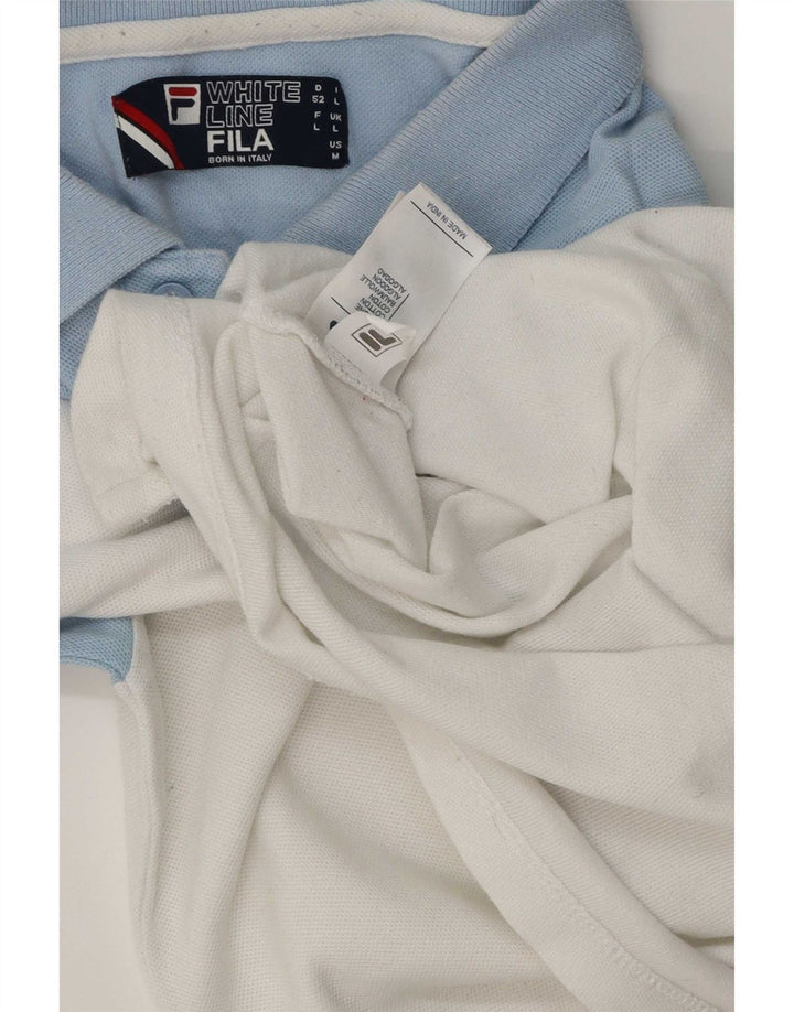 Fila muška polo majica velika bijela boja, pamuk