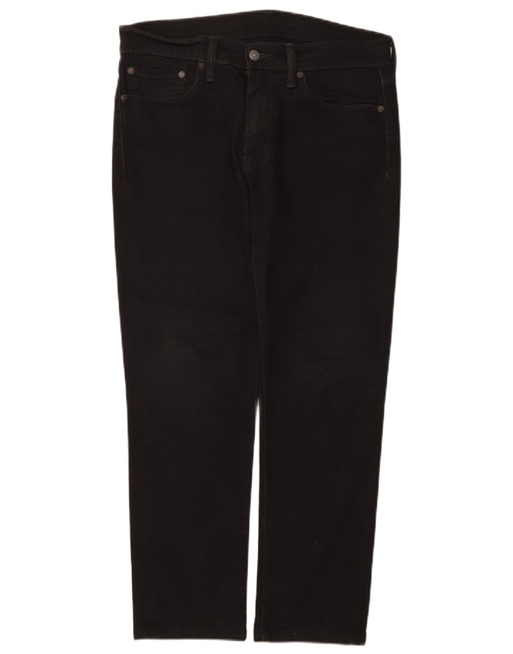 Levi's muške uske traperice W33 L28 crni pamuk