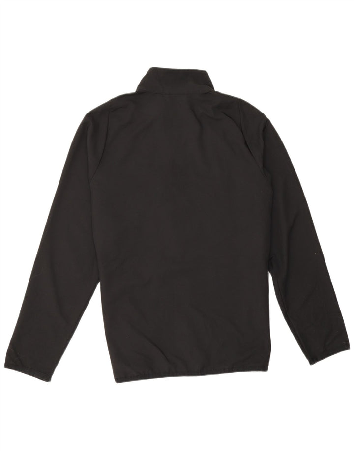 Nike Dri Fit trenirka velika jakna od crnog poliestera