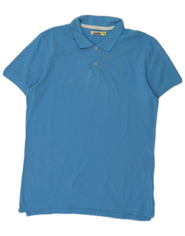 Diadora muška polo majica XL plavi pamuk