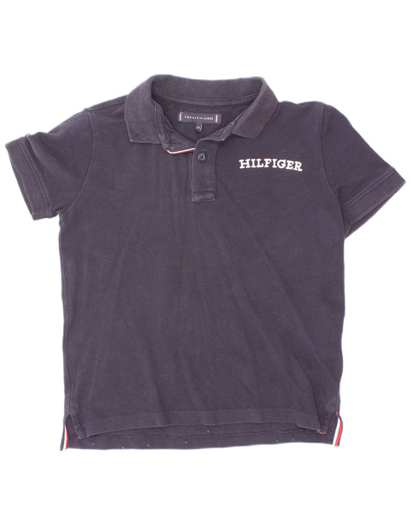 Tommy Hilfiger polo majica za dječake 6-7 godina tamnoplavi pamuk