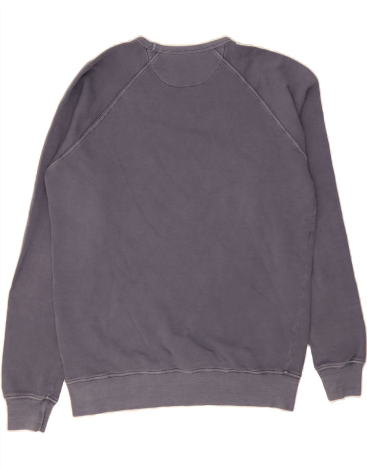 JACK & JONES Mens Regular Fit Graphic Sweatshirt Jumper XL Navy Blue Vintage Jack & Jones and Second-Hand Jack & Jones from Messina Hembry 