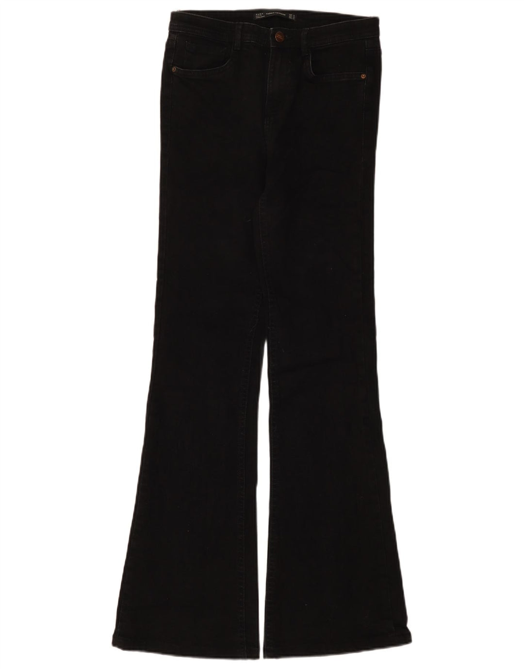 Zara ženske lepršave traperice EU 36 XS W26 L32 crne