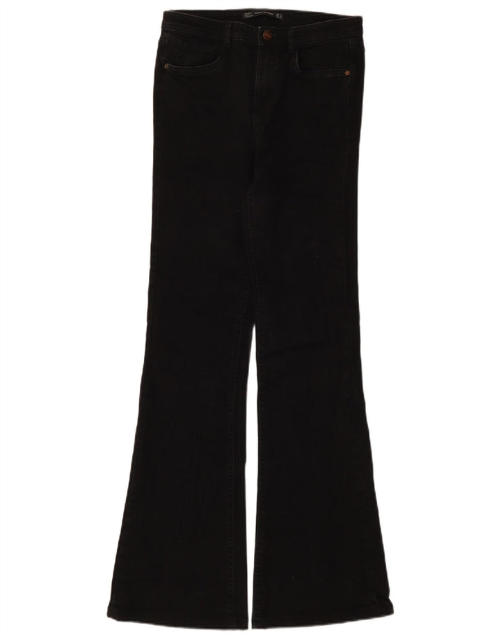 Zara ženske lepršave traperice EU 36 XS W26 L32 crne