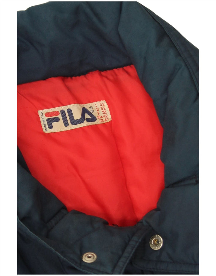 Fila muška podstavljena jakna IT 52 XL mornarsko plava poliamidna boja