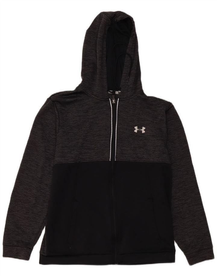 Under Armour muški pulover s kapuljačom Cold Gear s patentnim zatvaračem, velika siva boja