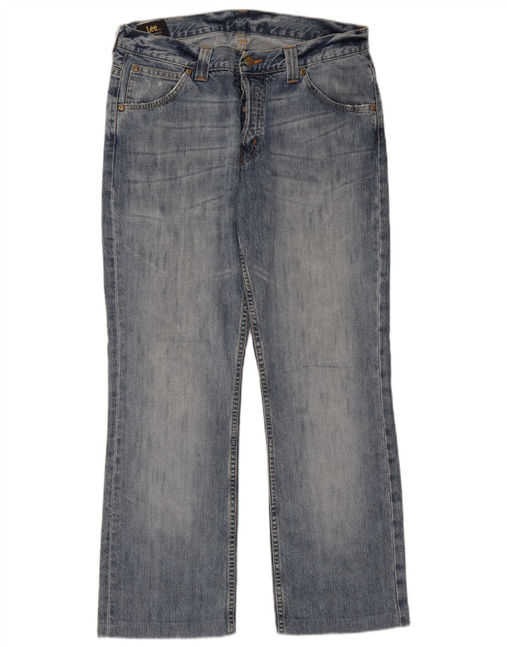 Lee Mens Roscoe Bootcut traperice W32 L29 Plavi pamuk