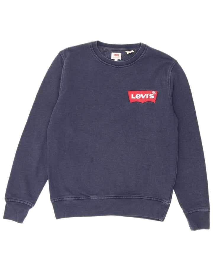 Levi's muški džemper mali tamnoplavi pamuk
