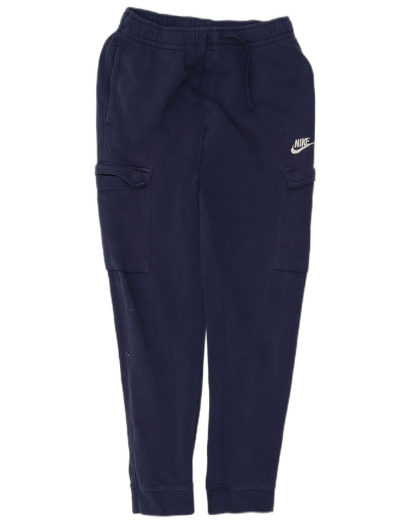 Nike Boys Standard Fit Trenirka Hlače Joggers 12-13 Years Large Navy Bl