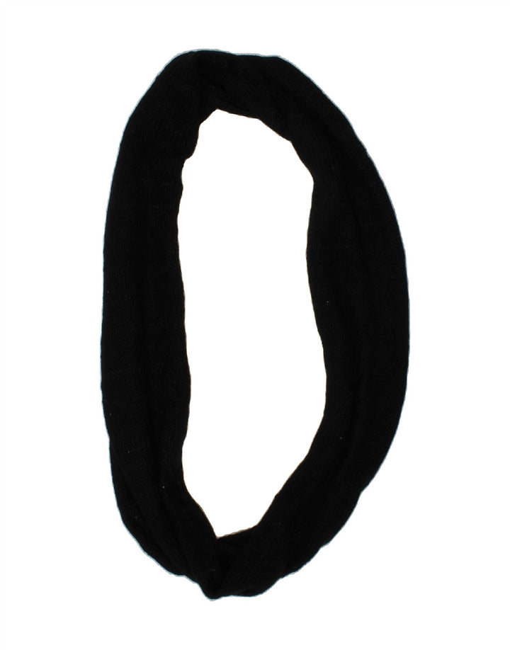 MOSSIMO Womens Knit Cowl Scarf One Size Black Acrylic Vintage Mossimo and Second-Hand Mossimo from Messina Hembry 