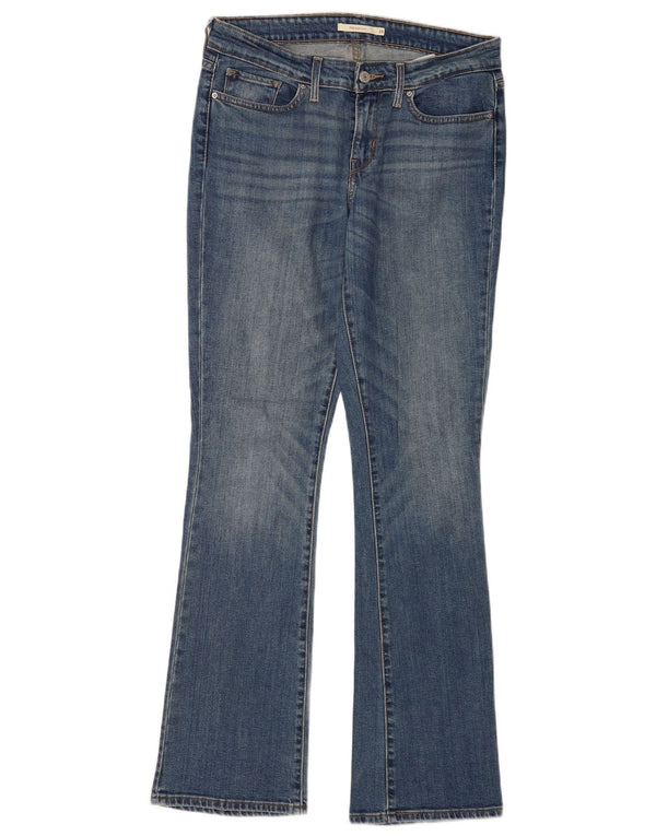 Levi's ženske 715 Bootcut traperice W29 L32 plavi pamuk