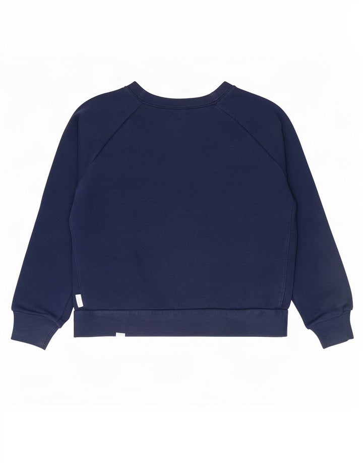 Reebok ženska majica s motivom prekomjerne majice UK 12/14 Srednje tamnoplava