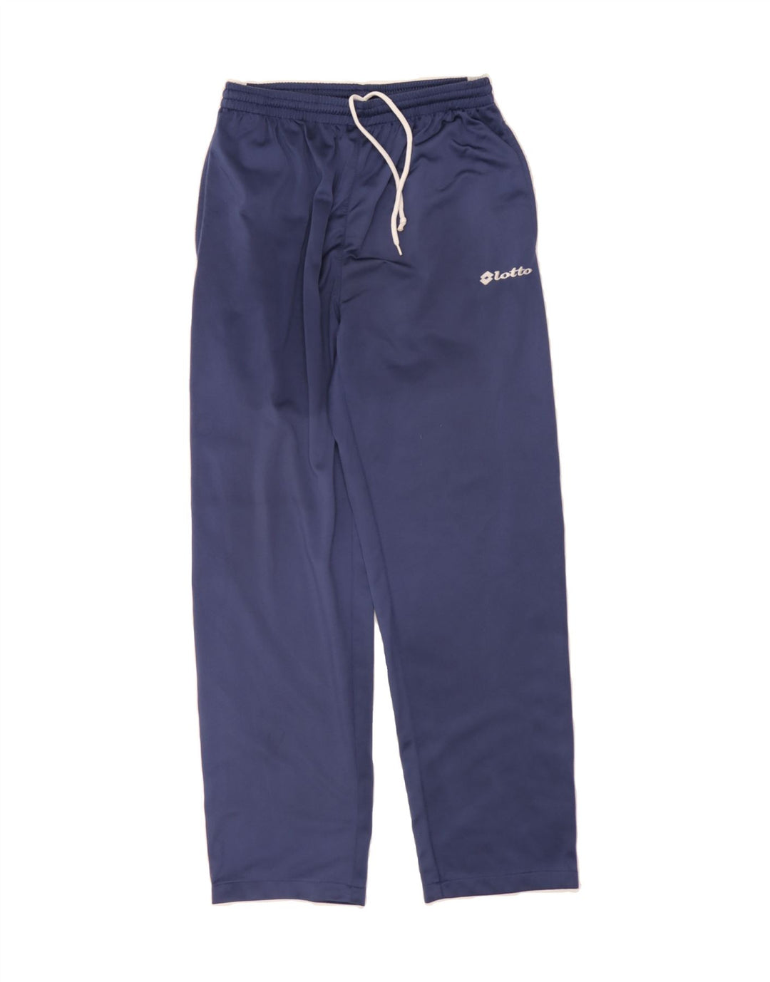 LOTTO Mens Graphic Tracksuit Trousers UK 40/42 Medium  Navy Blue Polyester Vintage Lotto and Second-Hand Lotto from Messina Hembry 