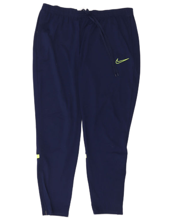 Nike ženske hlače za trenirku Dri Fit UK 18 XL tamnoplave boje