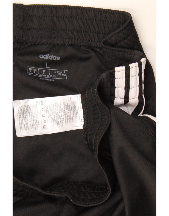 ADIDAS ženske sportske kratke hlače UK 16/18 veliki crni poliester