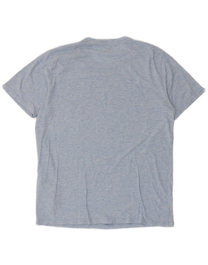 Levi's muška majica kratkih rukava s grafičkim motivima srednje plavi pamuk