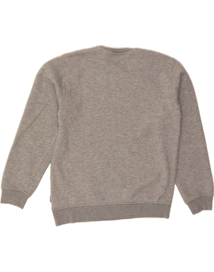 NICCE Mens Graphic Sweatshirt Jumper Medium Grey Cotton Vintage Nicce and Second-Hand Nicce from Messina Hembry 