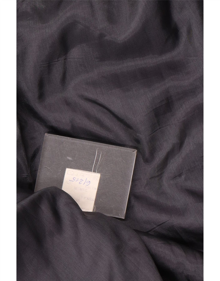 VINTAGE Ženska otvorena jakna od umjetnog krzna UK 16 Akril s velikim smeđim životinjskim printom