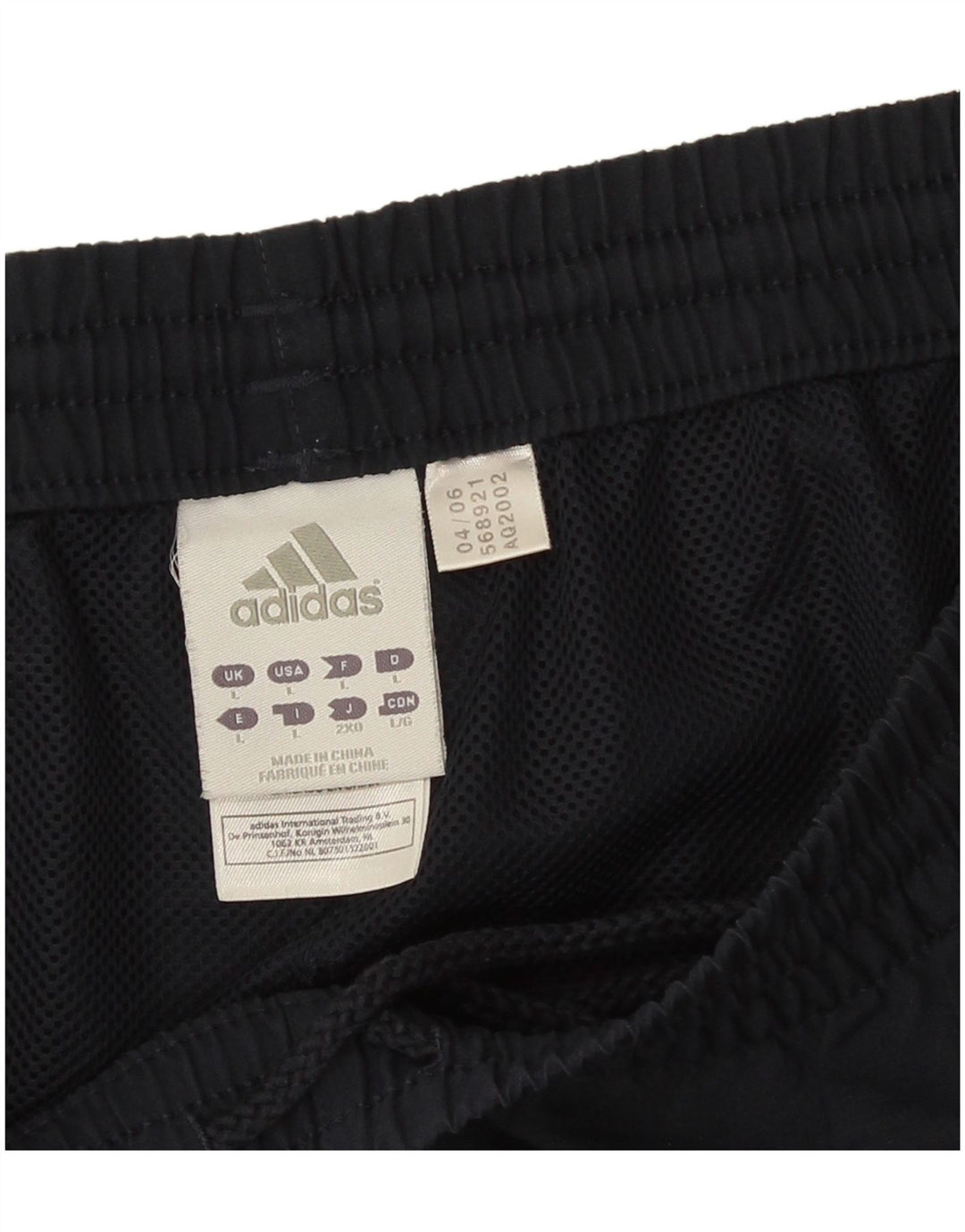 Adidas muške sportske kratke hlače velike tamnoplave poliesterske boje