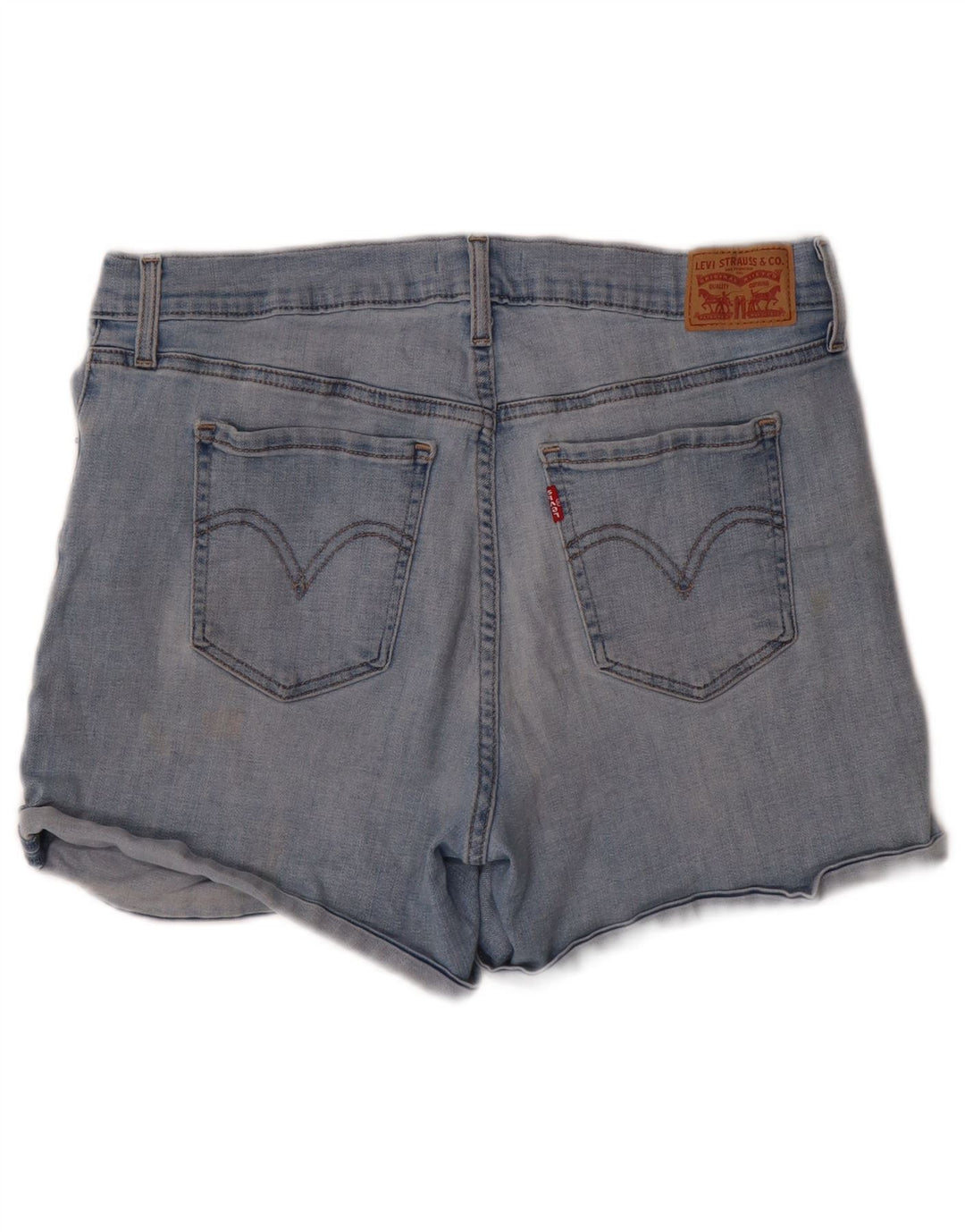 LEVI'S Ženske traper kratke hlače W32 Veliki plavi pamuk