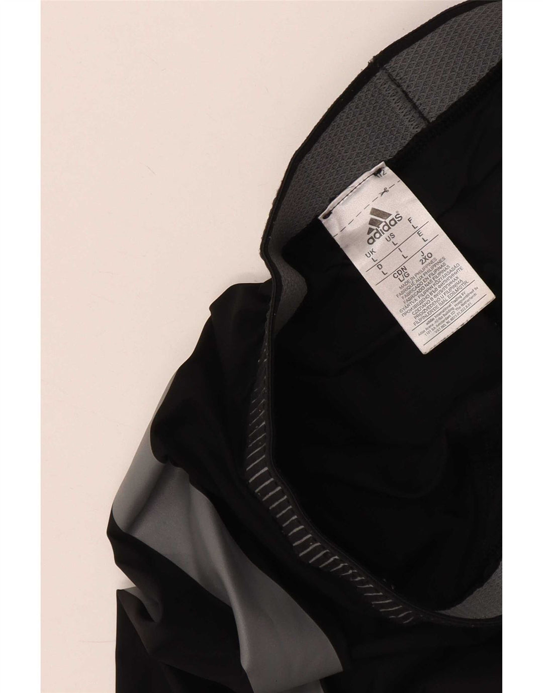 Adidas muške Tech Fit Crop Leggings Large Black Colourblock Poliamid