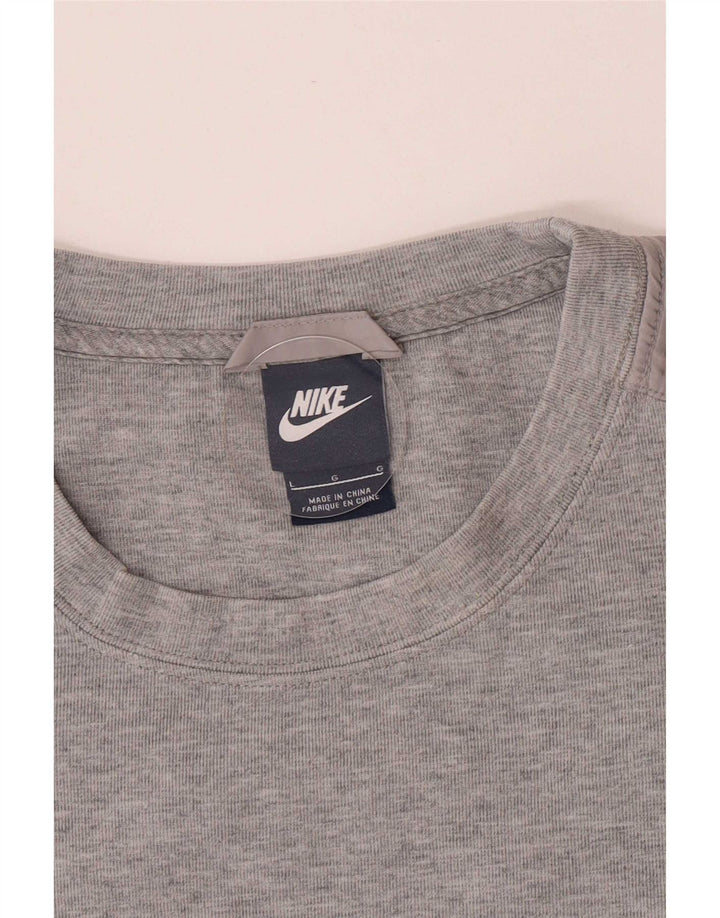 Nike Ženska majica s kratkim rukavima UK 14 Large Grey Flecked