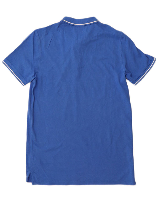 LEE muška polo majica standardnog kroja srednje plavi pamuk