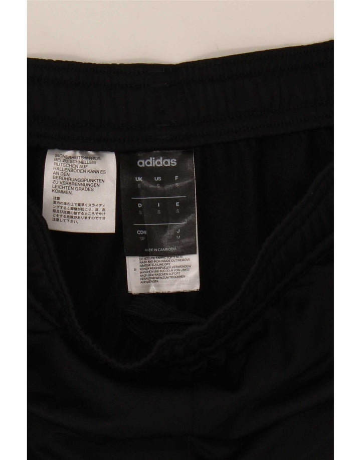 Adidas muške trenirke Climalite male crne poliesterske hlače