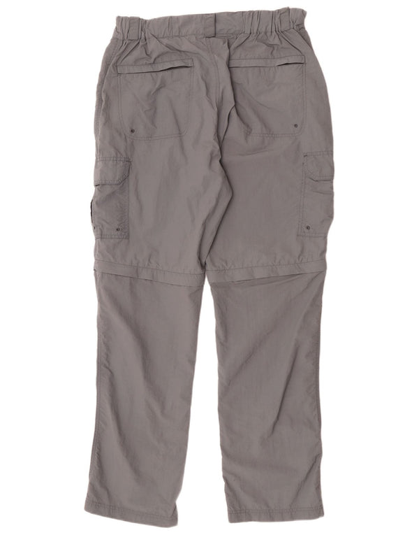 Mountain Warehouse muške ravne kargo hlače W34 L31 sivi najlon