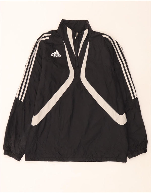 Adidas muški pulover trenirka UK 40/42 srednje crne boje