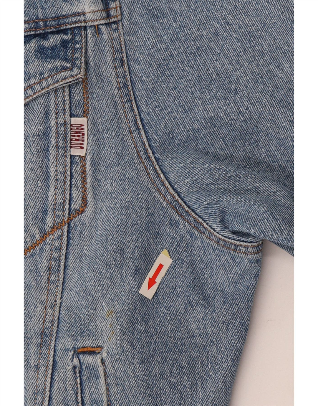 DURANGO muška traper jakna s kapuljačom UK 40 Large Blue Colourblock Cotton