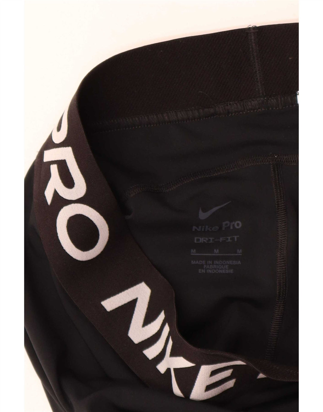 Nike ženske Dri Fit grafičke tajice UK 12 srednje crne