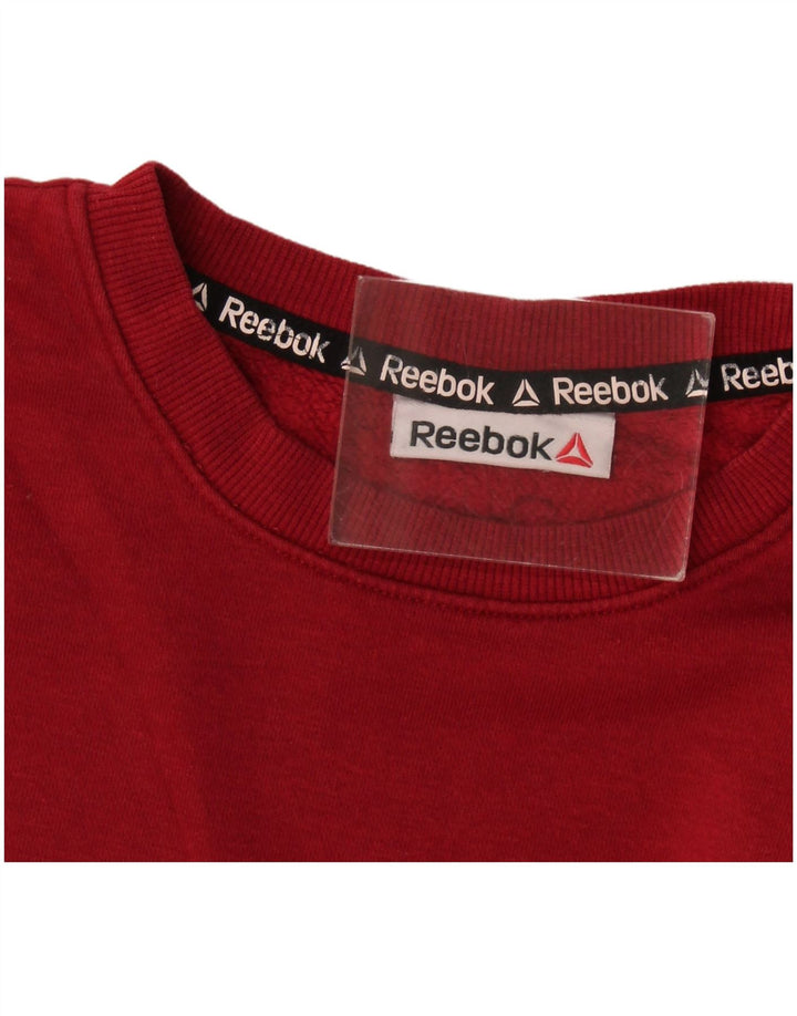 Reebok muška majica s grafičkim motivima, velika tamnocrvena