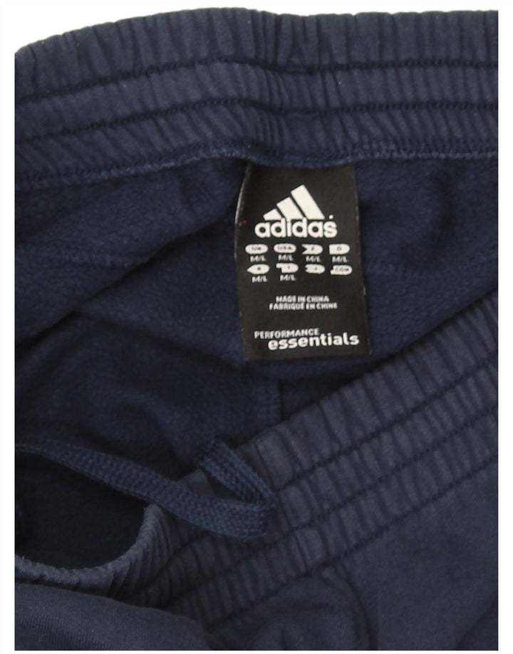Adidas muške trenirke srednje tamnoplave pamučne hlače