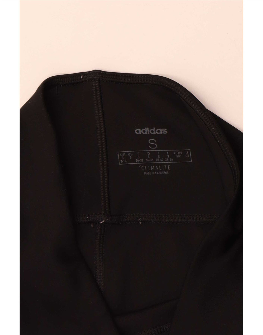 Adidas ženske tajice Climalite UK 8/10 male crne poliesterske