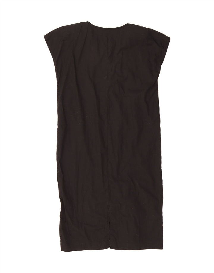 ORSETTO Womens Sheath Dress IT 44 Medium Black Cotton Vintage Orsetto and Second-Hand Orsetto from Messina Hembry 